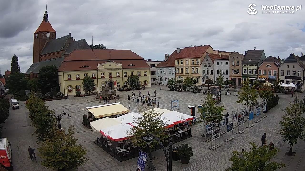 DARŁOWO - widok na Rynek - 07 sierpień 2026, 14:18