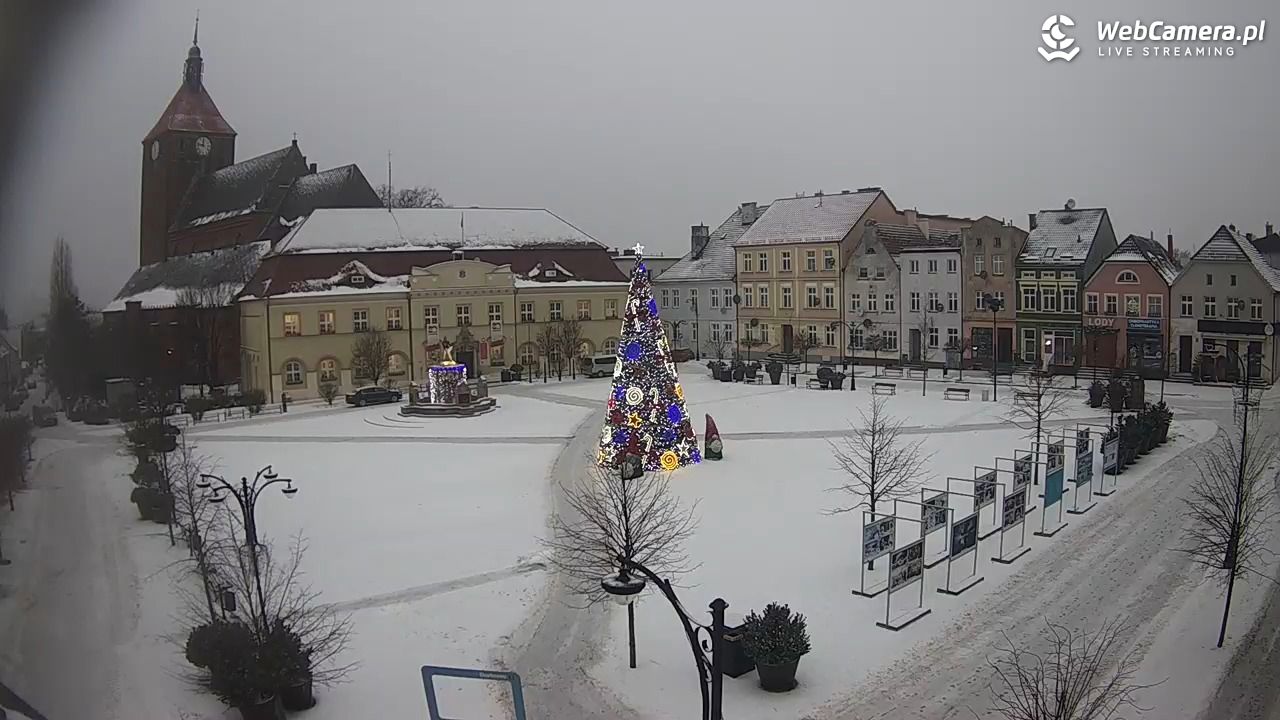 DARŁOWO - widok na Rynek - 11 luty 2026, 07:36
