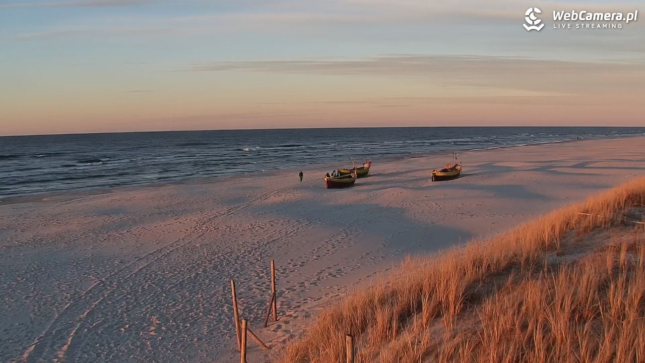 DĘBKI - widok na plażę - 23 kwiecień 2026, 19:53