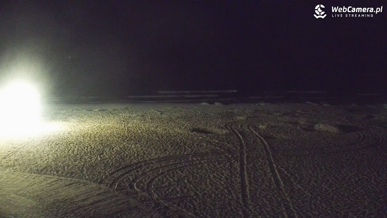 DĘBKI - widok na plażę - 22 lipiec 2026, 23:28