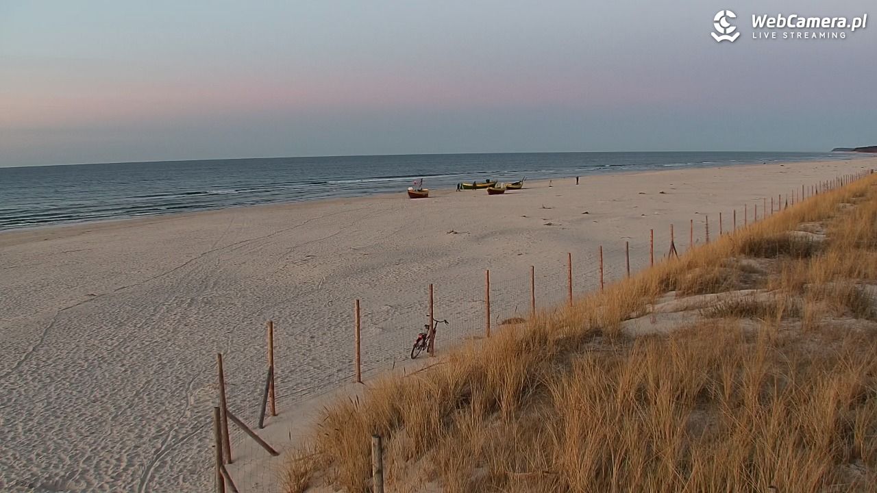 DĘBKI - widok na plażę - 27 kwiecień 2025, 20:25