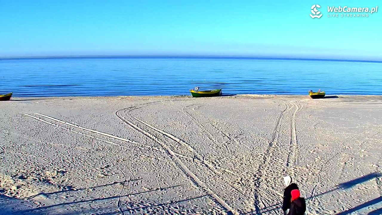 DĘBKI - widok na plażę - 06 marzec 2026, 15:49