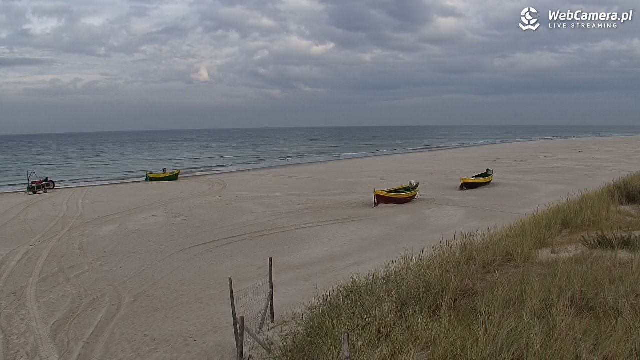 DĘBKI - widok na plażę - 22 październik 2025, 15:08