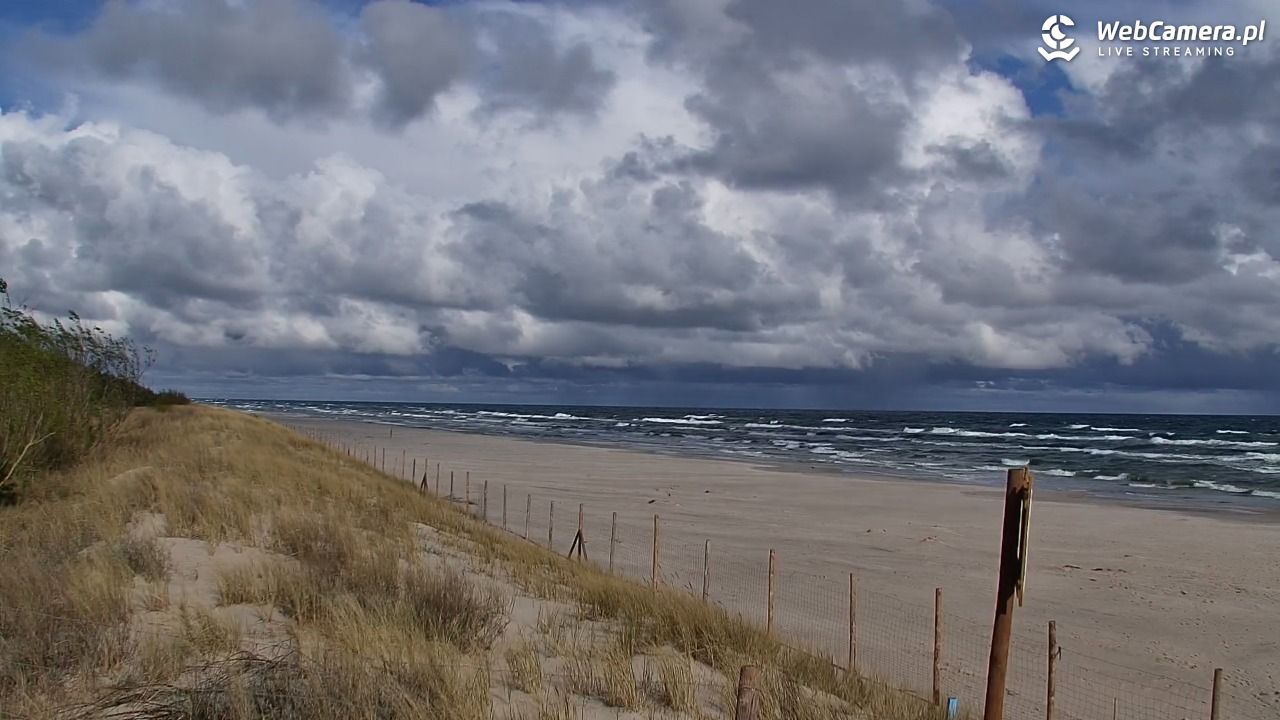 DĘBKI - widok na plażę - 15 maj 2025, 08:07