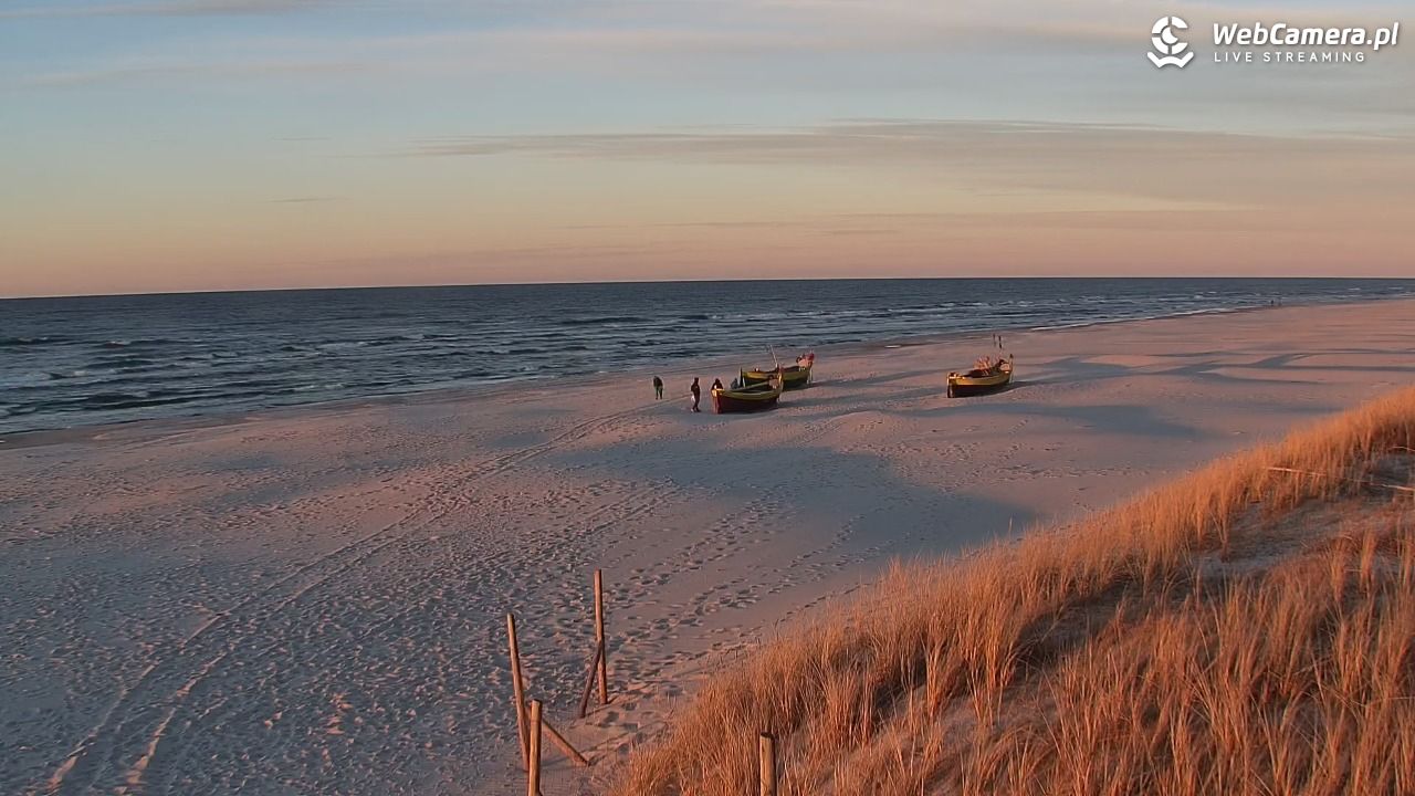 DĘBKI - widok na plażę - 23 kwiecień 2026, 19:53