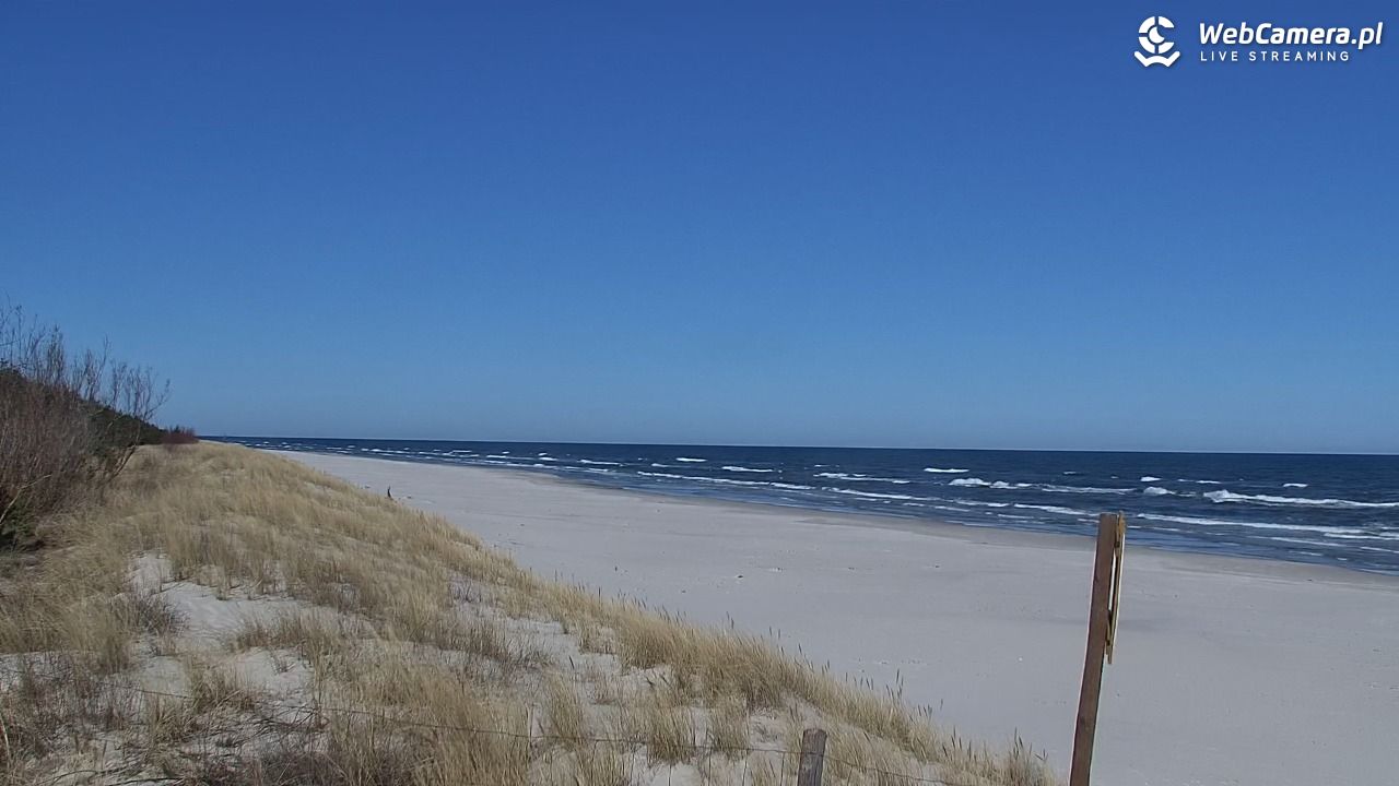 DĘBKI - widok na plażę - 21 kwiecień 2026, 09:53