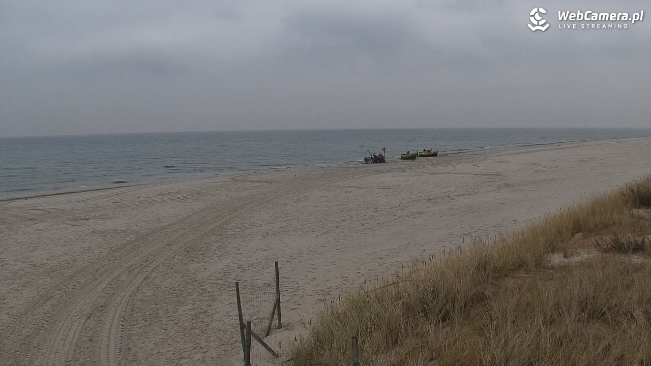 DĘBKI - widok na plażę - 03 grudzień 2025, 15:22