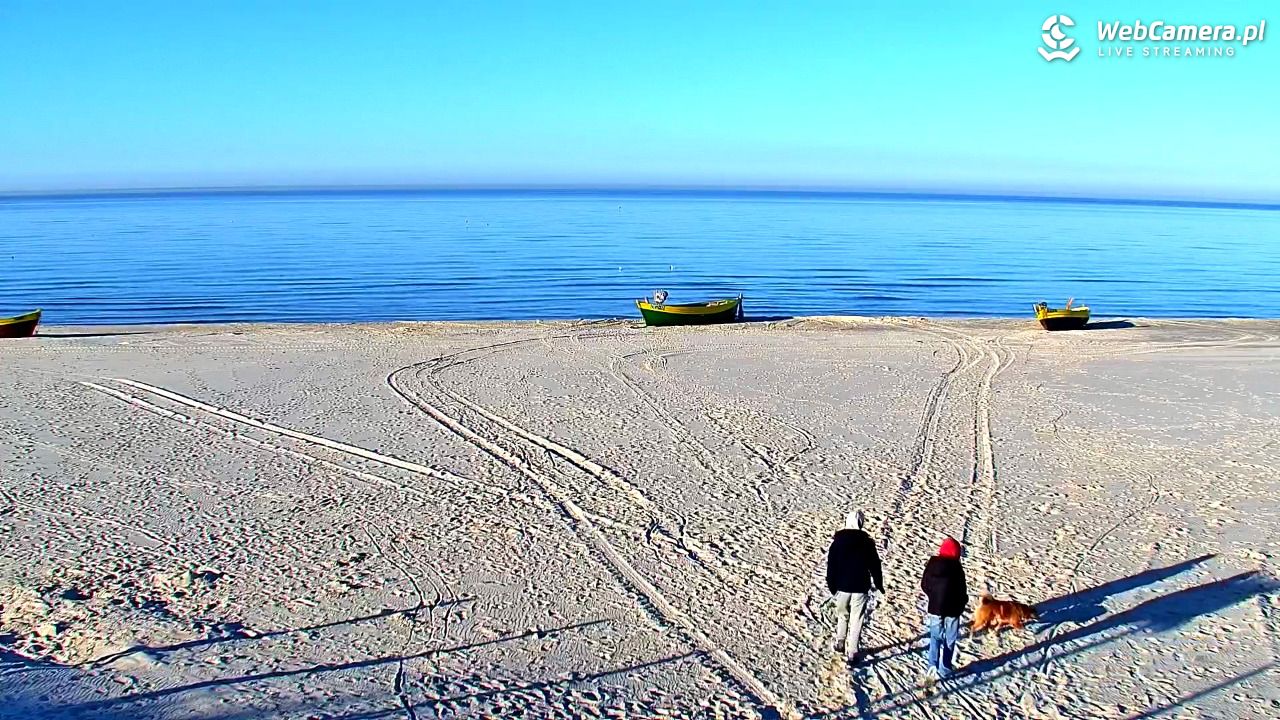 DĘBKI - widok na plażę - 06 marzec 2026, 15:49