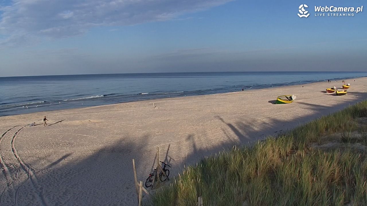 DĘBKI - widok na plażę - 16 październik 2026, 14:24