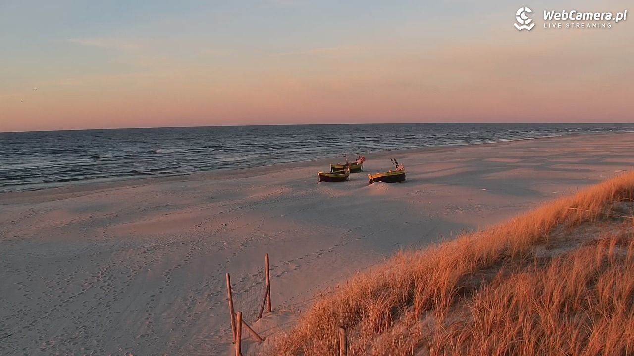 DĘBKI - widok na plażę - 21 kwiecień 2026, 19:54