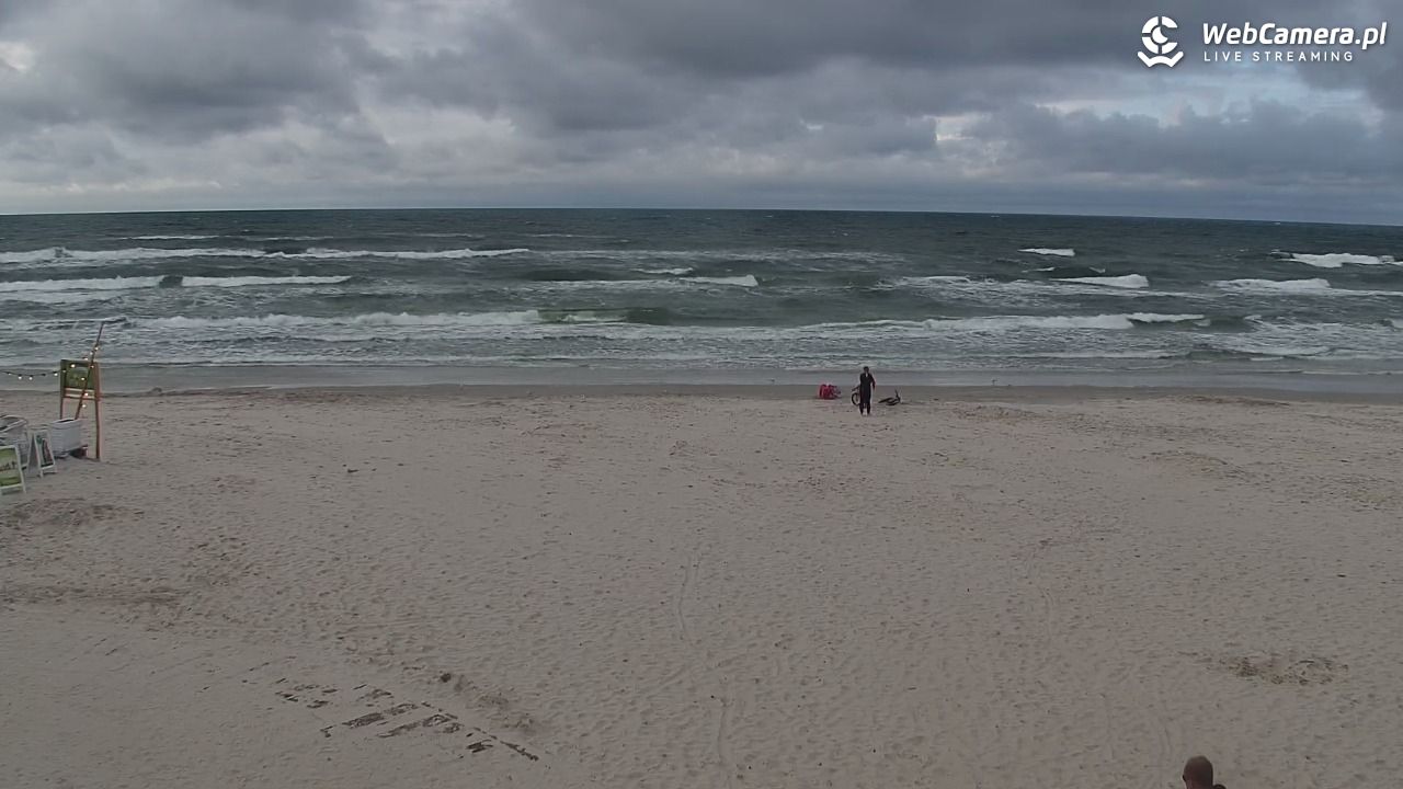 DĘBKI - widok na plażę - 23 lipiec 2026, 18:42