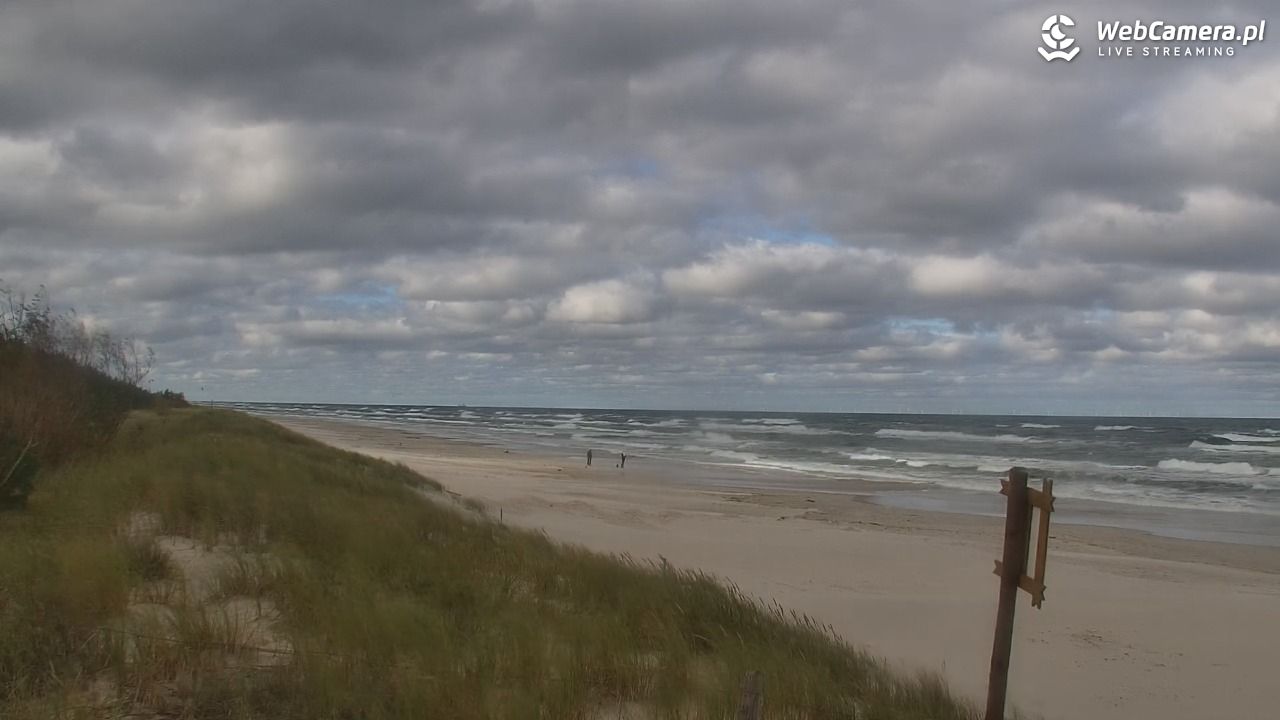 DĘBKI - widok na plażę - 18 październik 2026, 10:22