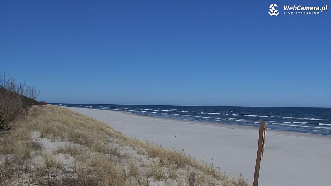 DĘBKI - widok na plażę - 21 kwiecień 2026, 09:52