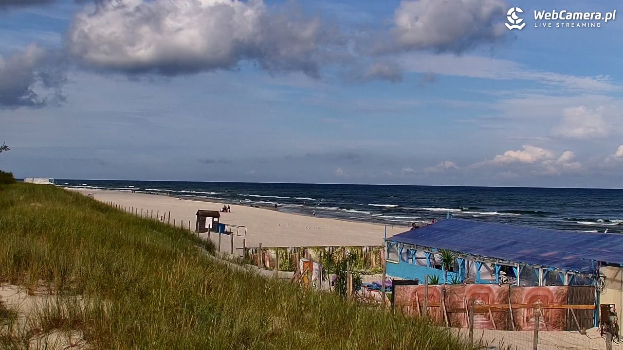 DĘBKI - widok na plażę - 03 wresień 2026, 10:27