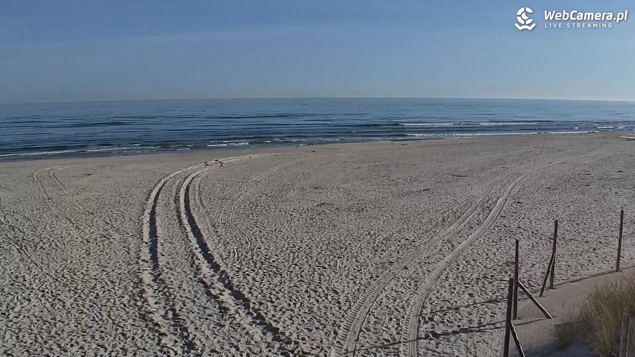 DĘBKI - widok na plażę - 27 kwiecień 2025, 08:07