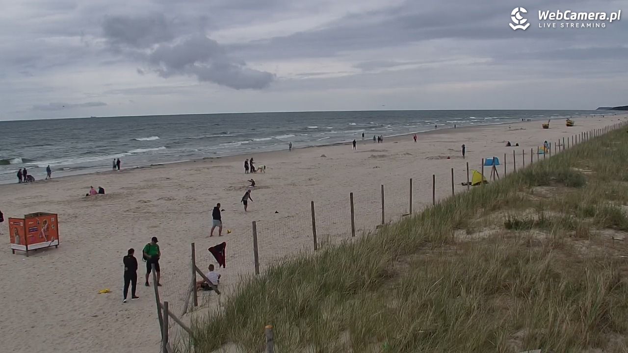 DĘBKI - widok na plażę - 22 lipiec 2026, 18:00