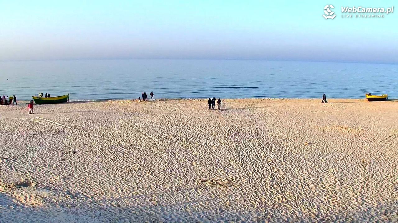 DĘBKI - widok na plażę - 08 marzec 2026, 16:21