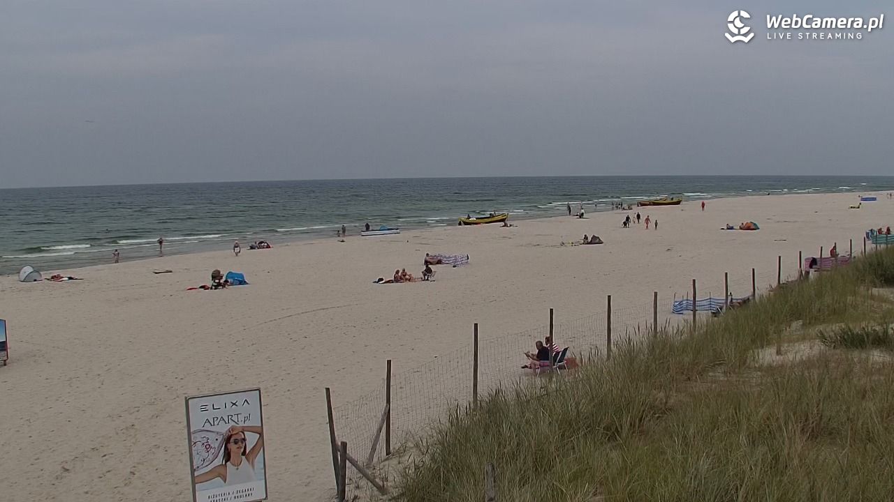 DĘBKI - widok na plażę - 02 wresień 2025, 14:19