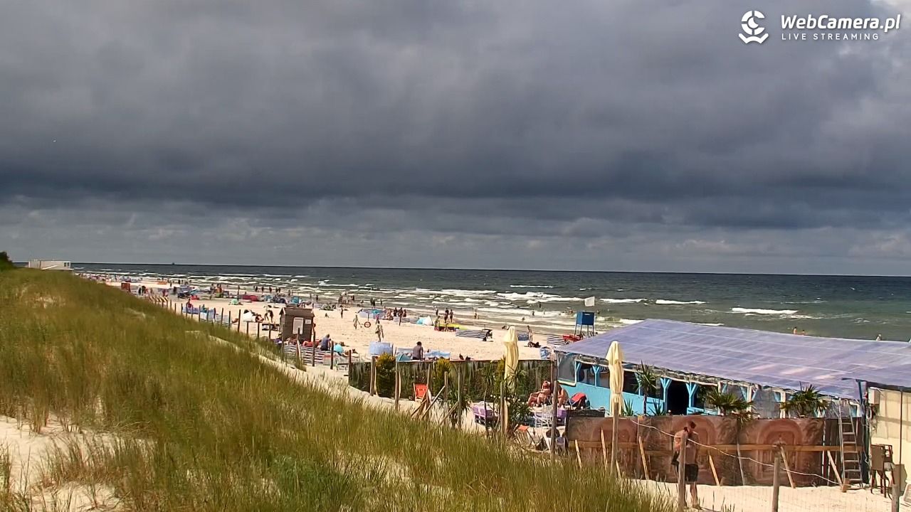 DĘBKI - widok na plażę - 23 lipiec 2026, 13:27