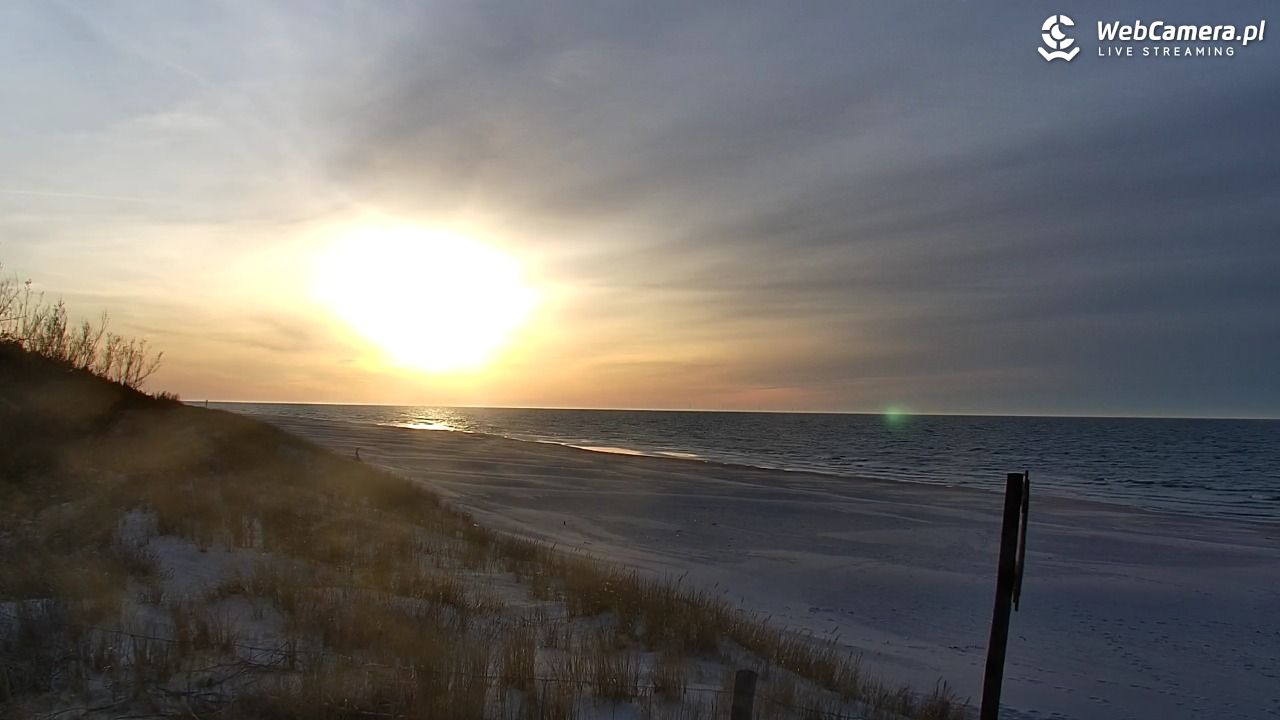 DĘBKI - widok na plażę - 22 kwiecień 2026, 19:26