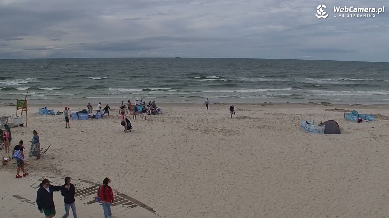 DĘBKI - widok na plażę - 22 lipiec 2026, 16:38