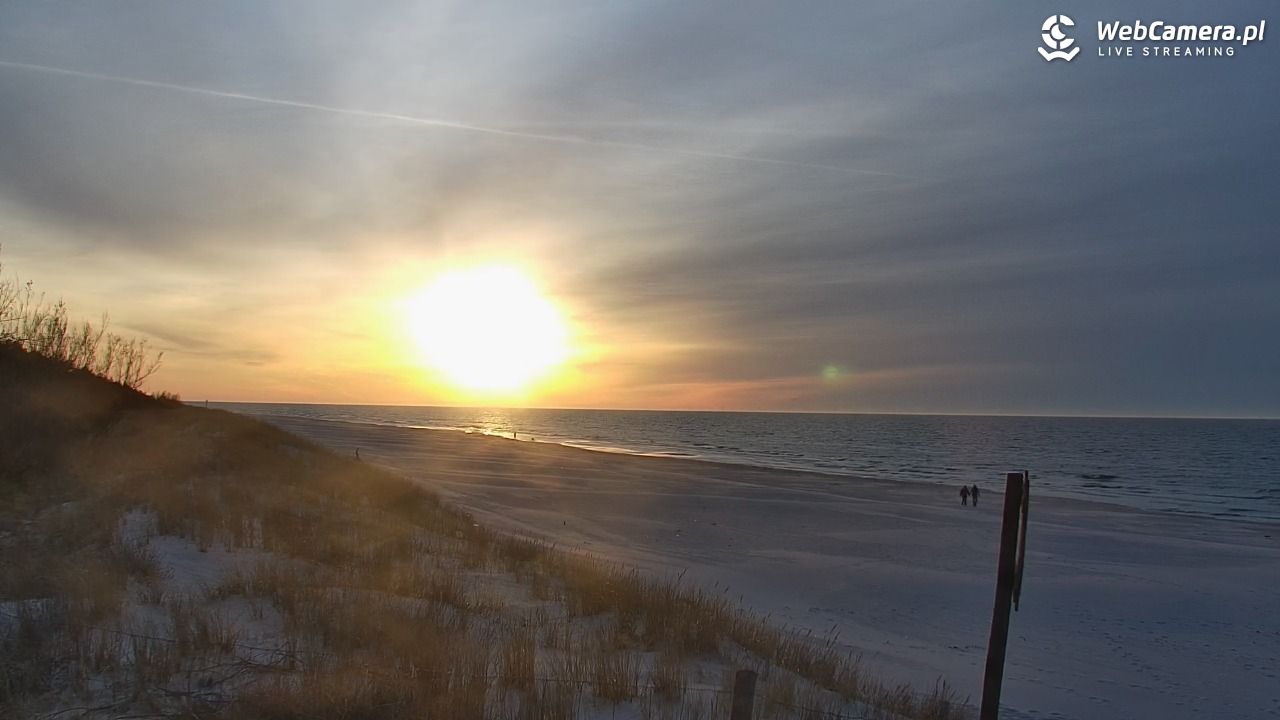 DĘBKI - widok na plażę - 22 kwiecień 2026, 19:39