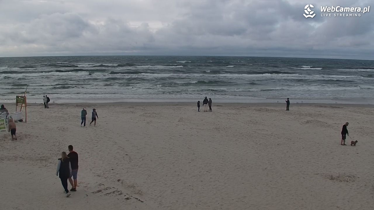 DĘBKI - widok na plażę - 23 lipiec 2026, 18:50