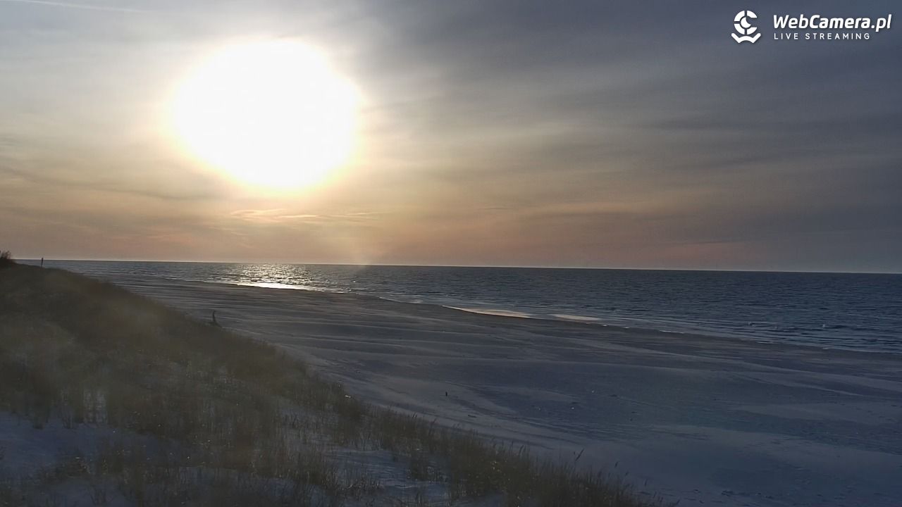 DĘBKI - widok na plażę - 22 kwiecień 2026, 19:21