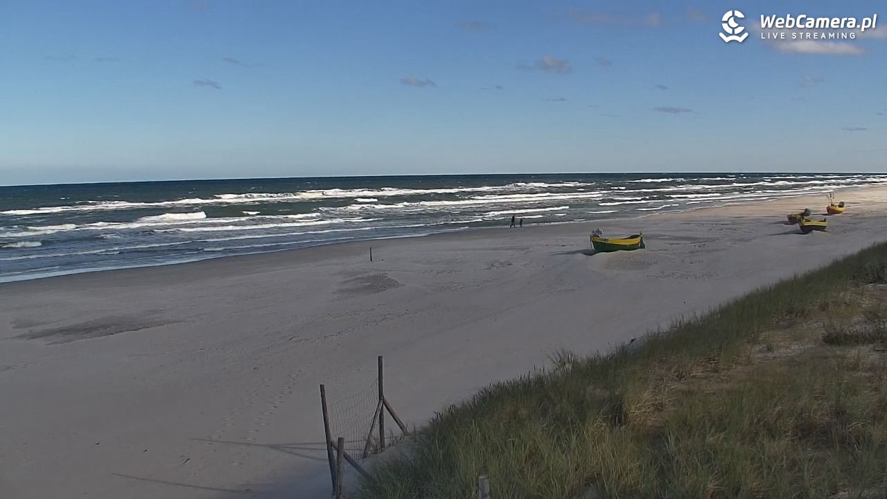 DĘBKI - widok na plażę - 19 październik 2026, 09:49
