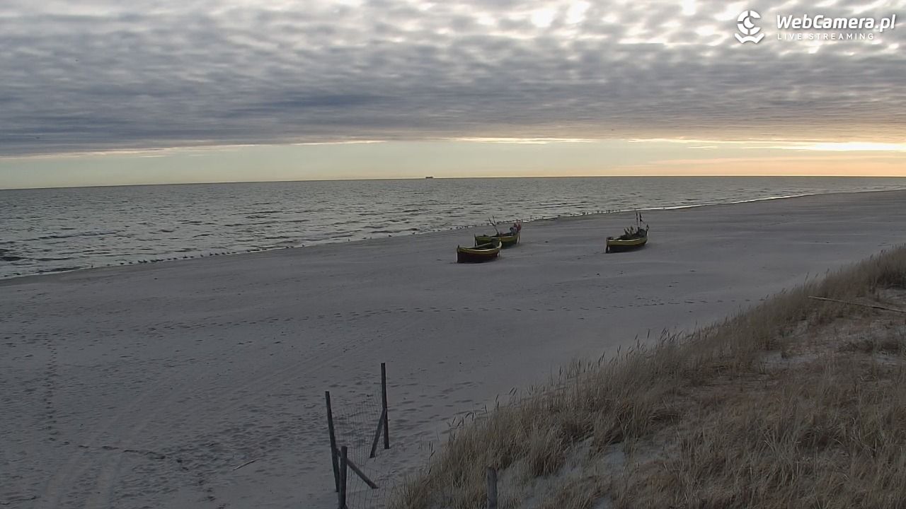 DĘBKI - widok na plażę - 23 kwiecień 2026, 07:10