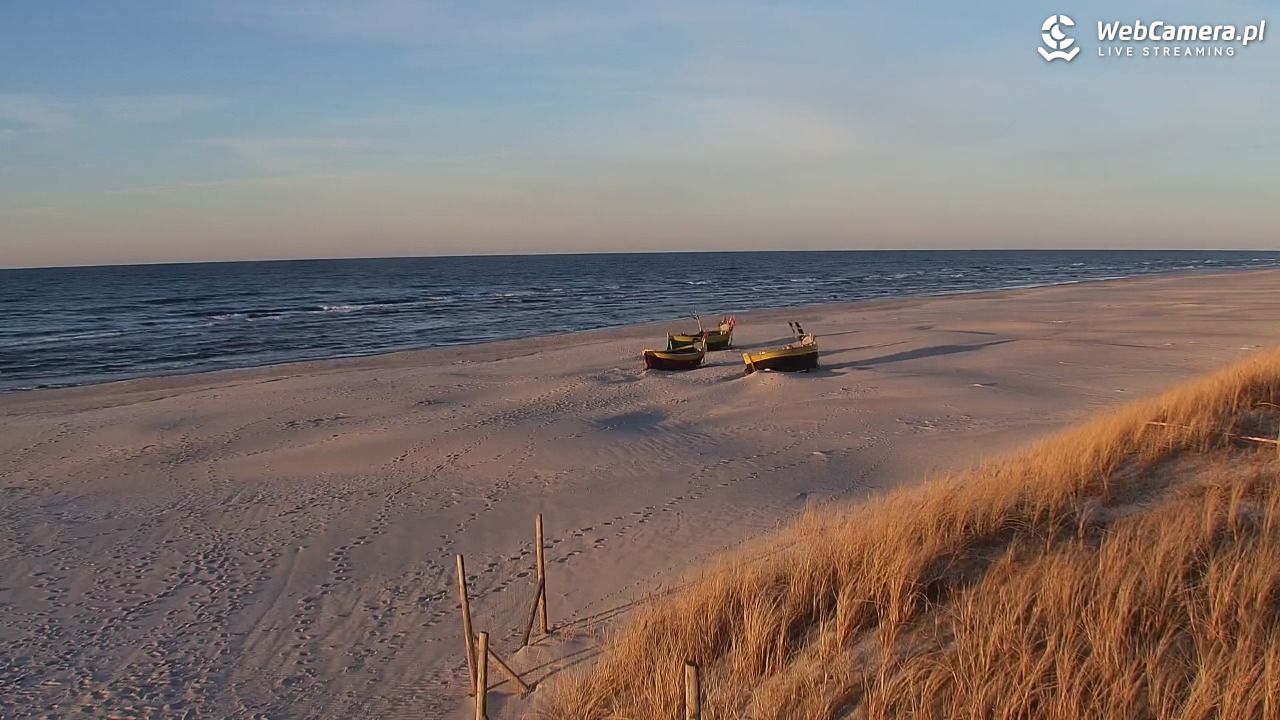 DĘBKI - widok na plażę - 21 kwiecień 2026, 19:31