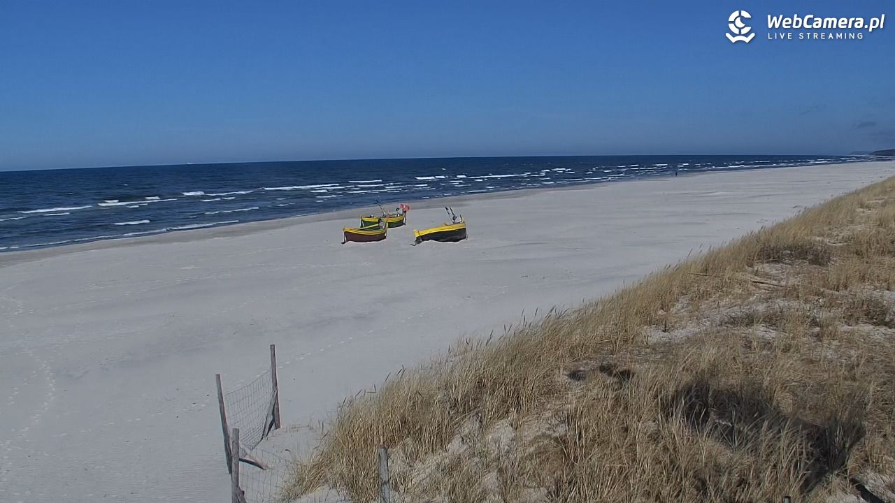 DĘBKI - widok na plażę - 21 kwiecień 2026, 15:26