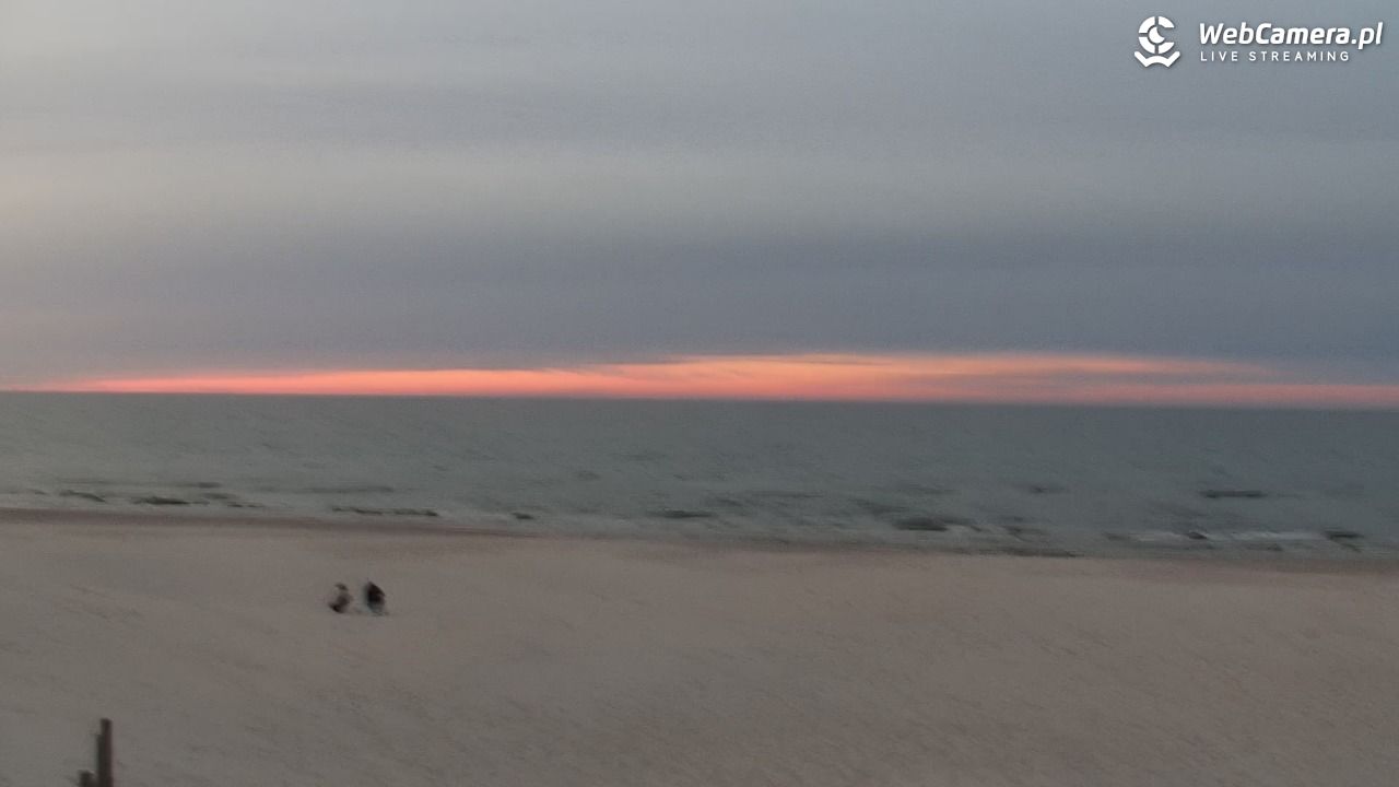 DĘBKI - widok na plażę - 22 kwiecień 2026, 20:08