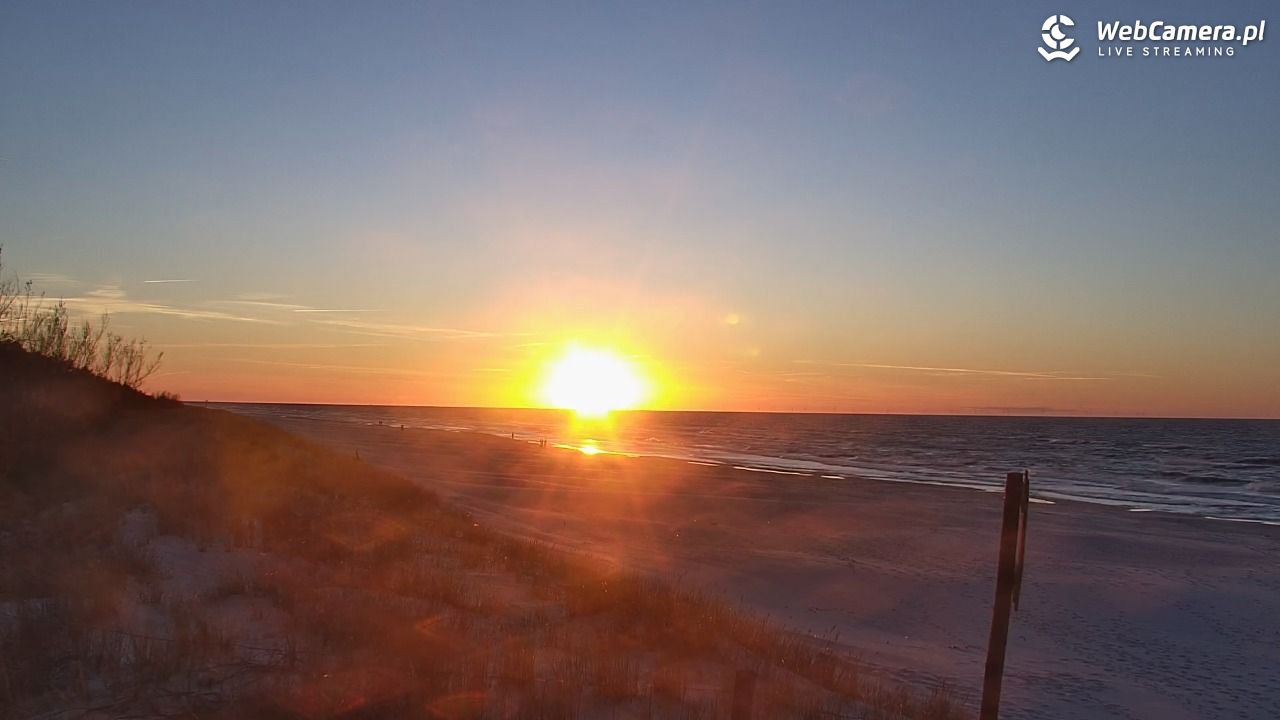 DĘBKI - widok na plażę - 23 kwiecień 2026, 19:59
