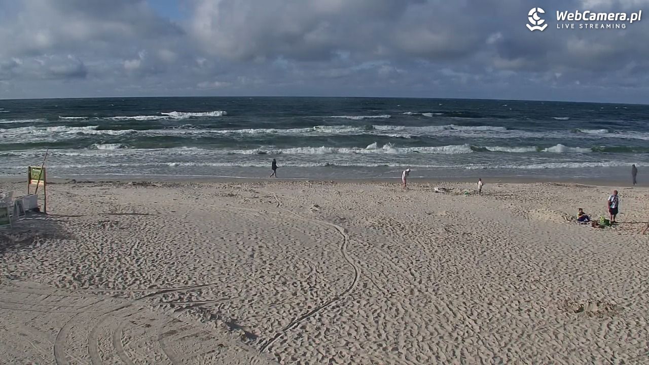 DĘBKI - widok na plażę - 23 lipiec 2026, 18:07