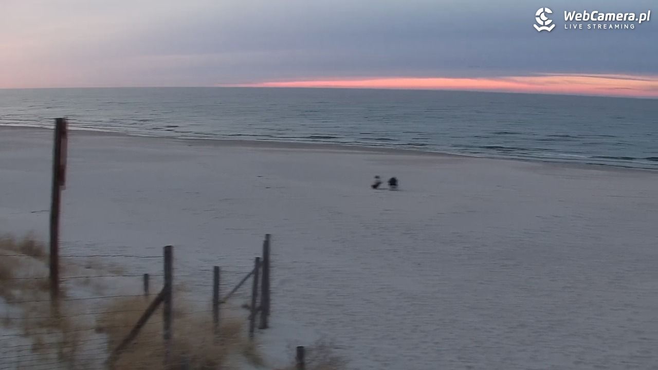 DĘBKI - widok na plażę - 22 kwiecień 2026, 20:08