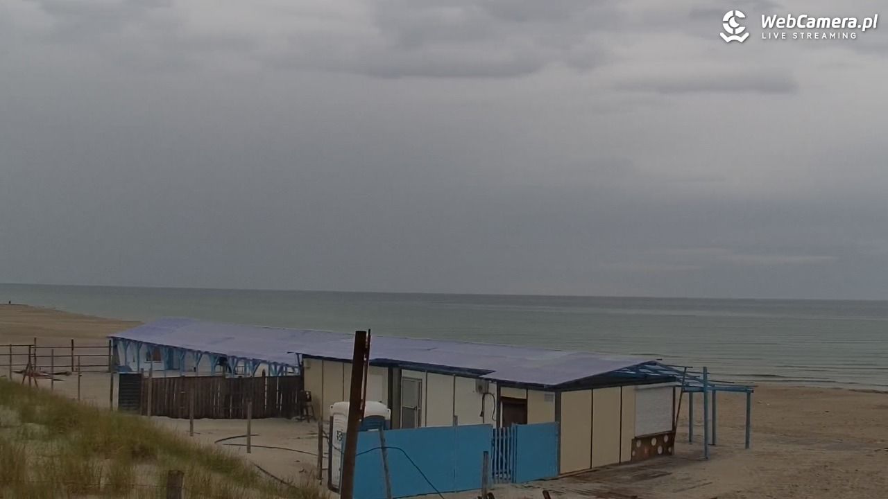 DĘBKI - widok na plażę - 07 czerwiec 2026, 18:05