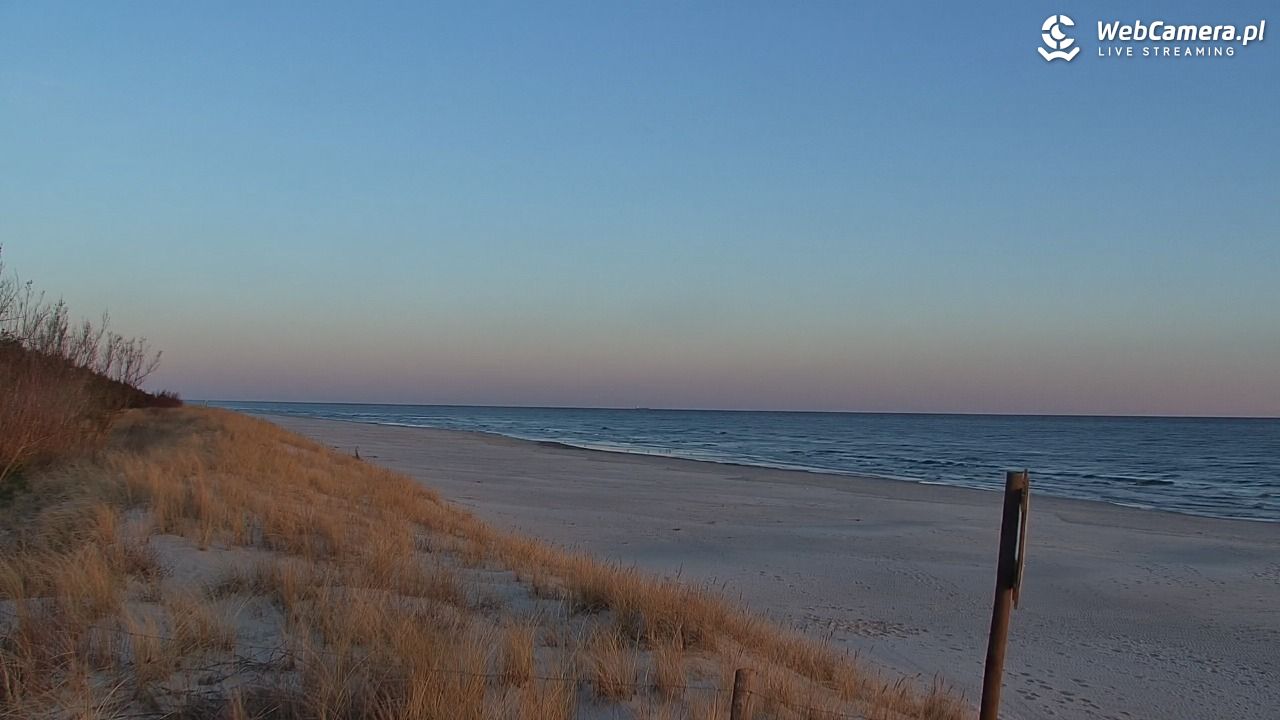 DĘBKI - widok na plażę - 22 kwiecień 2026, 05:52