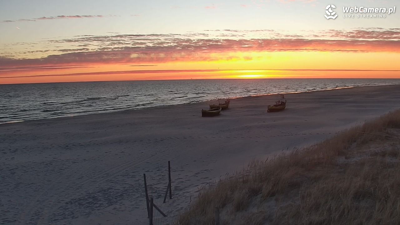 DĘBKI - widok na plażę - 23 kwiecień 2026, 05:18