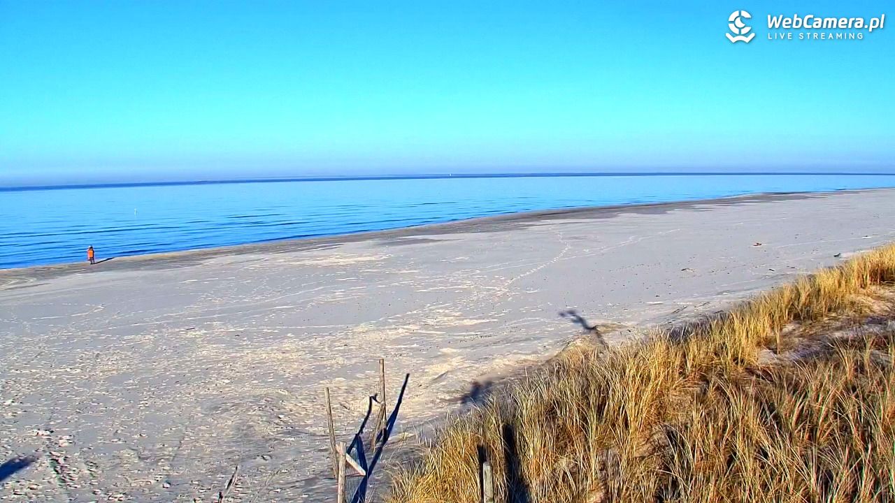 DĘBKI - widok na plażę - 06 marzec 2026, 15:46