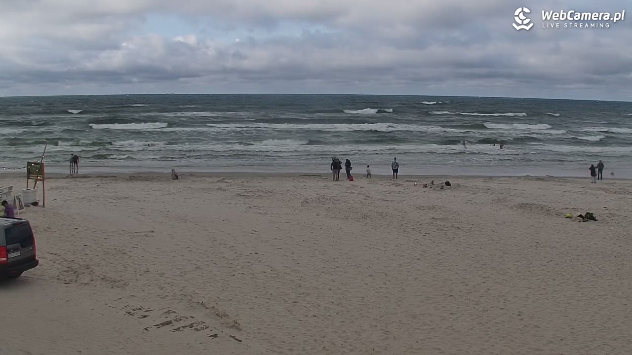 DĘBKI - widok na plażę - 23 lipiec 2026, 17:13