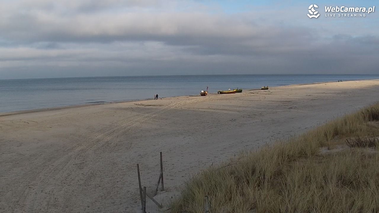 DĘBKI - widok na plażę - 30 listopad 2025, 13:01