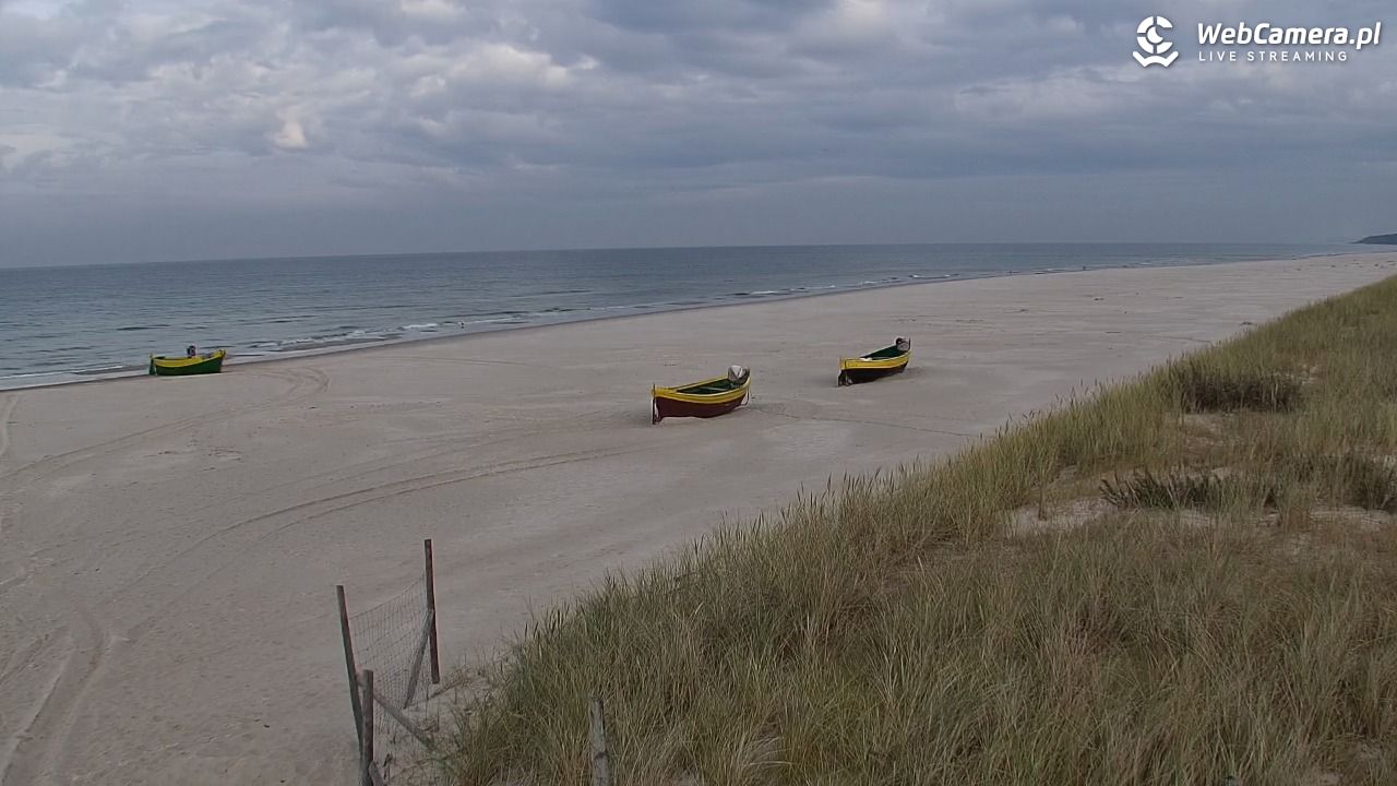 DĘBKI - widok na plażę - 22 październik 2025, 15:07
