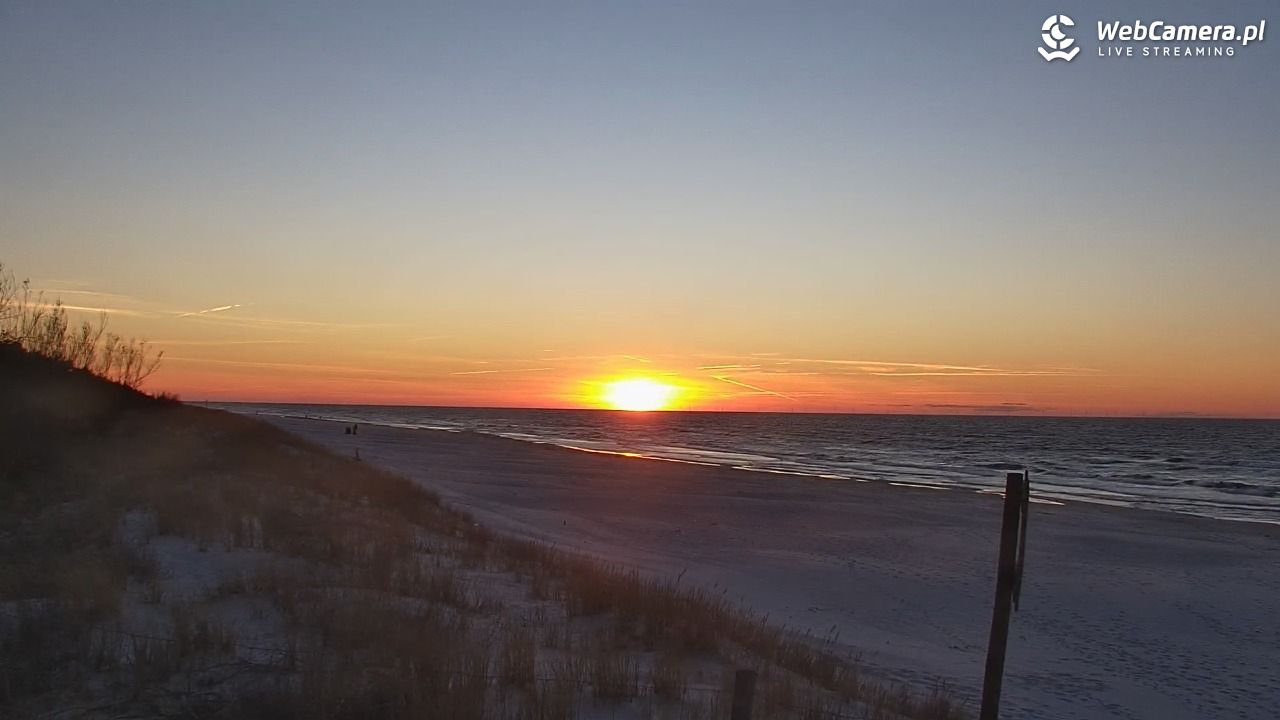 DĘBKI - widok na plażę - 23 kwiecień 2026, 20:08