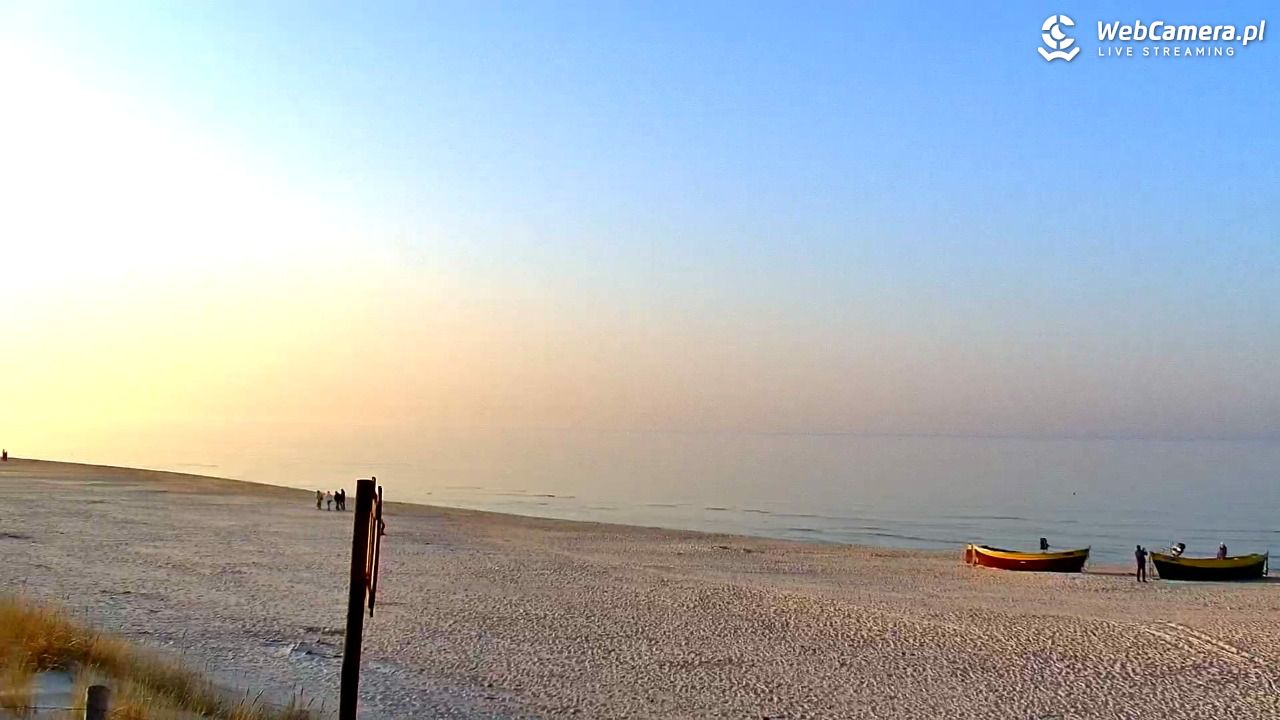 DĘBKI - widok na plażę - 08 marzec 2026, 16:26