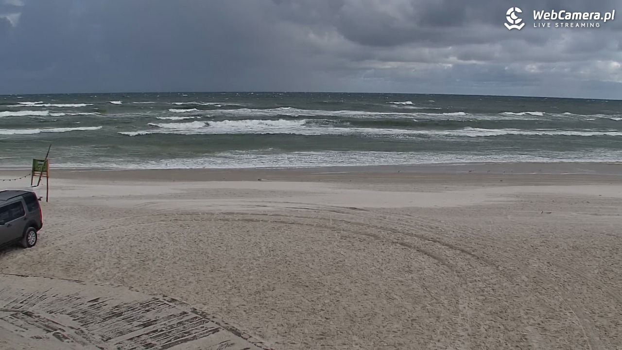 DĘBKI - widok na plażę - 05 wresień 2026, 08:09