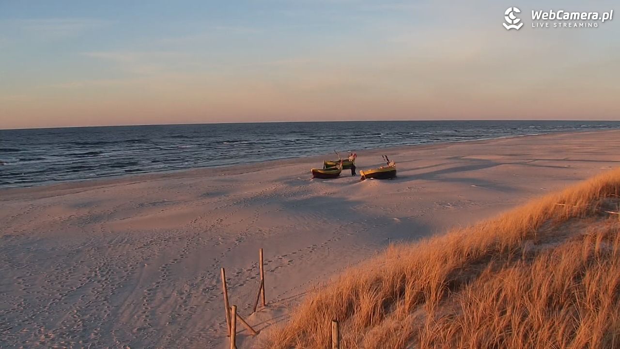 DĘBKI - widok na plażę - 21 kwiecień 2026, 19:44