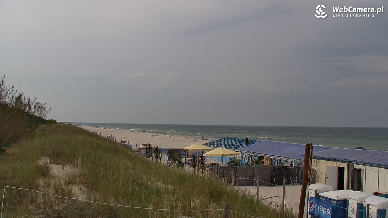 DĘBKI - widok na plażę - 02 wresień 2025, 14:32