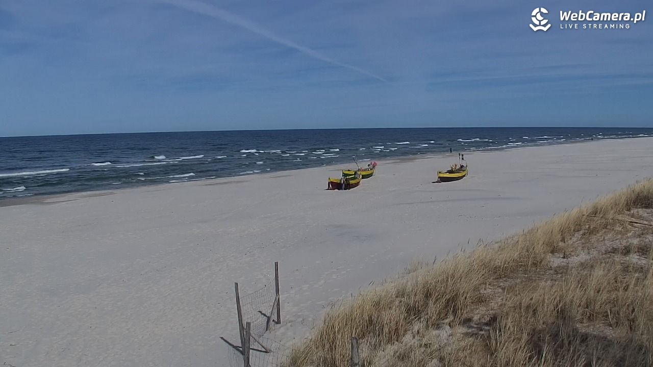 DĘBKI - widok na plażę - 23 kwiecień 2026, 14:33