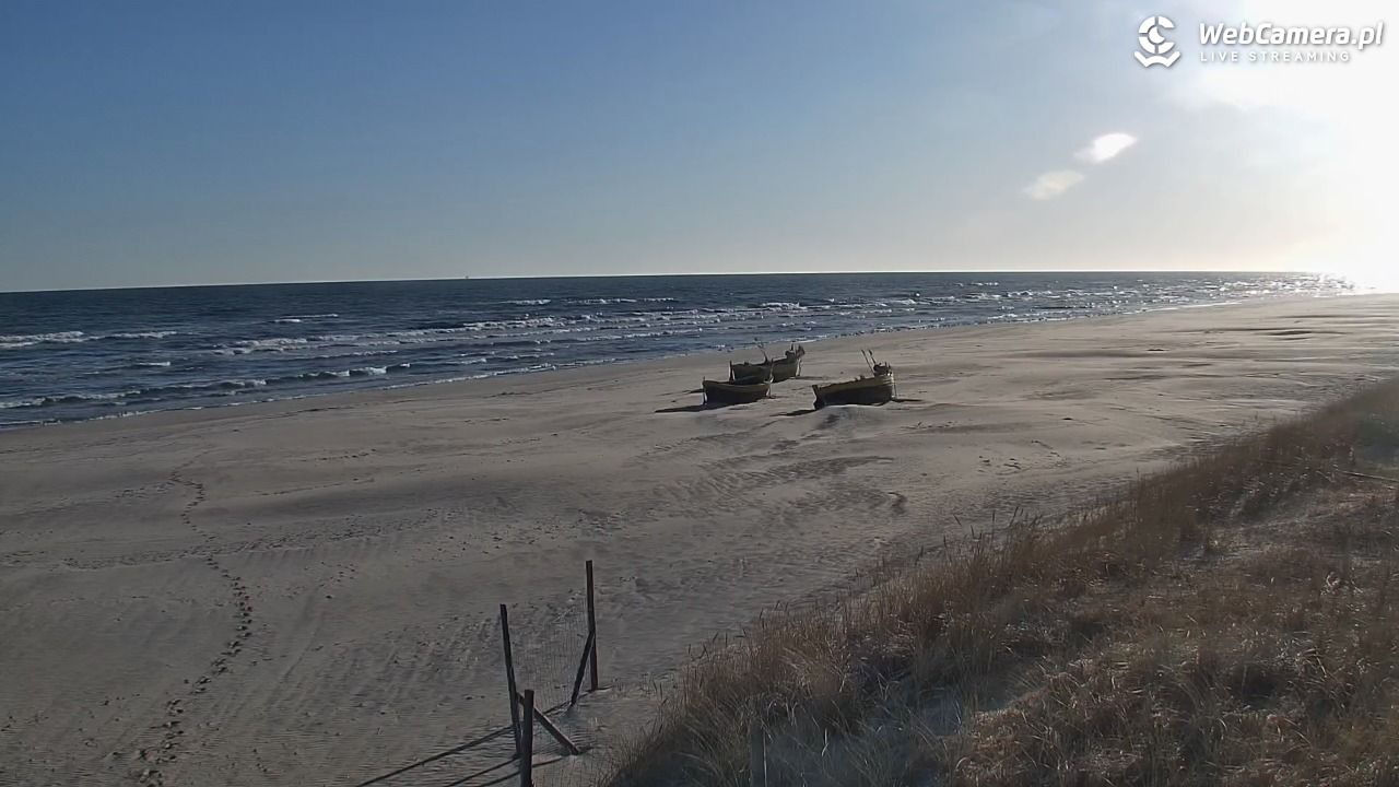 DĘBKI - widok na plażę - 21 kwiecień 2026, 07:12